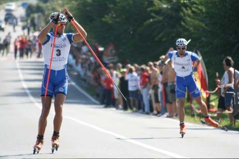 Emanuele Sbabo e Alessio Berlanda alla Coppa del Mondo di Cuneo: Foto di Flavio Becchis Emanuele Sbabo e Alessio Berlanda alla Coppa del Mondo di Cuneo: Foto di Flavio Becchis