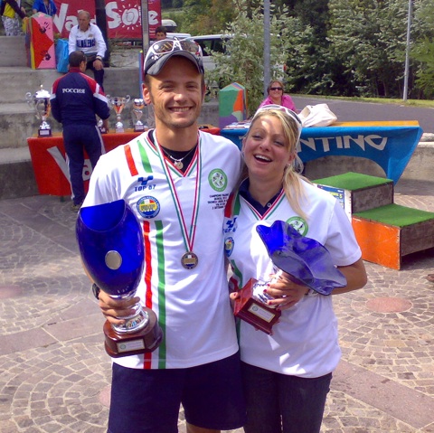 Eugenio Bianchi ed Erika Bettineschi - Foto di repertorio Italiaskiroll Eugenio Bianchi ed Erika Bettineschi - Foto di repertorio Italiaskiroll