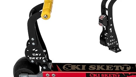 Stop and go Ski Skett