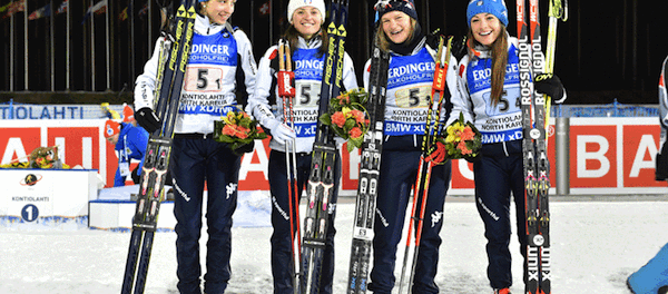 Lisa Vittozzi - Karin Oberhofer - Nicole Gontier - Dorothea Wierer