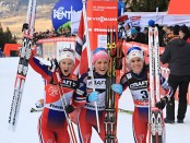 Ingvild Flugstad Oestberg - Therese Johaug - Heidi Weng