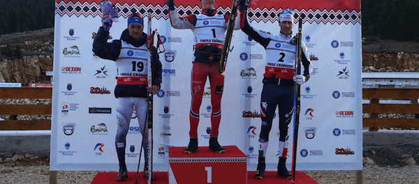 Magnus Kim - Johannes Hoesflot Klaebo - Giacomo Gabrielli