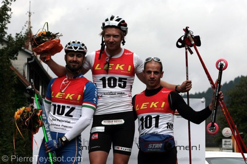 Il podio della sprint maschile - Foto di Pierre Teyssot - www.pierreteyssot.com Il podio della sprint maschile - Foto di Pierre Teyssot - www.pierreteyssot.com