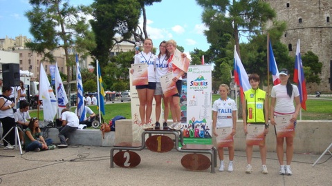 Lisa Bolzan 1^ Sprint 3^ generale e Elisa Fulcheri 2^ sprint