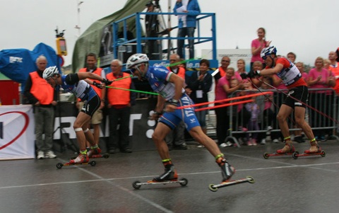 La volata maschile La volata maschile