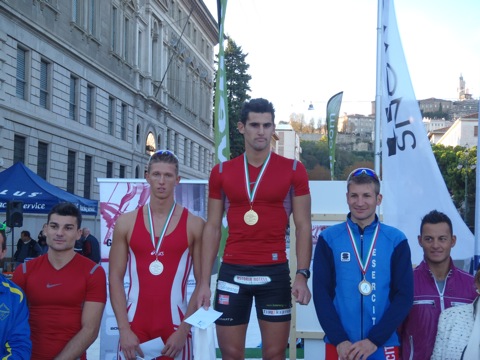 Il podio seniores