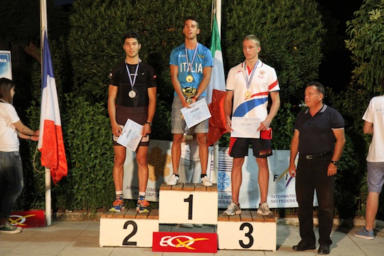 Emanuele Becchis vince la junior Emanuele Becchis vince la junior